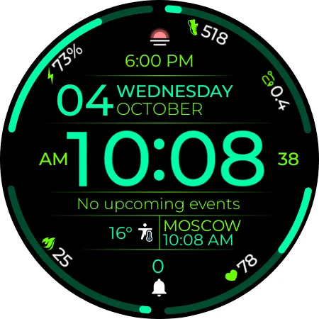 Chester Infinity watch face screenshot 15