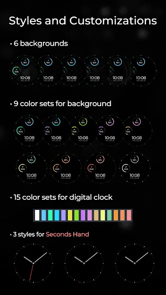 TVV Minimal 6 Watch Face screenshot 2