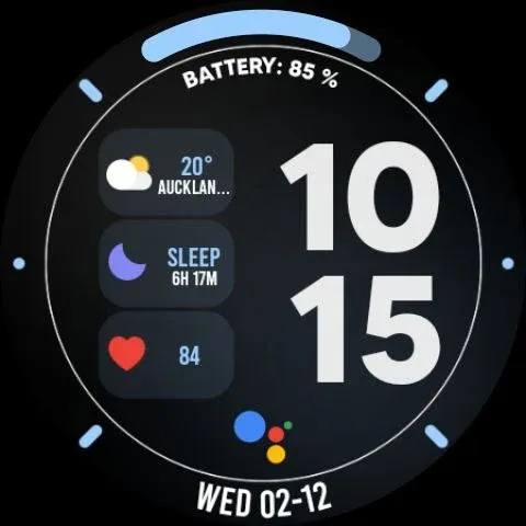 Night 84 - watch face screenshot 21