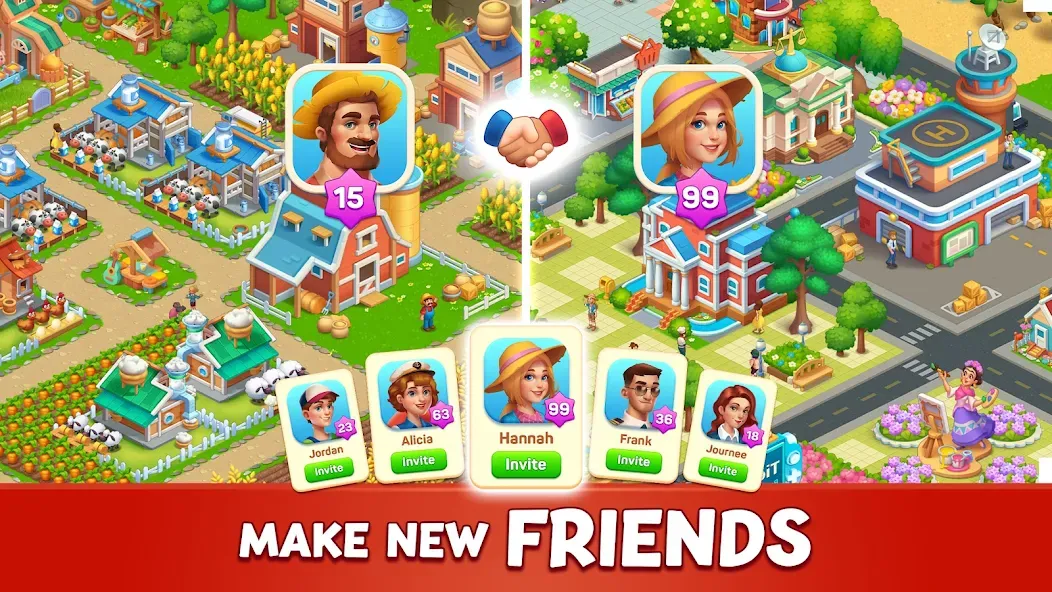Farm City: Farming & Building screenshot 7