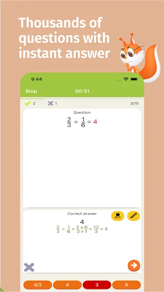 Math Tests: learn mathematics screenshot 3
