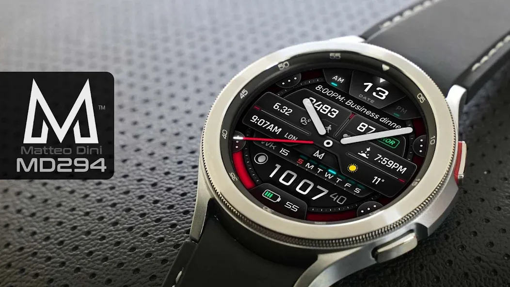 MD294 Analog watch face screenshot 1