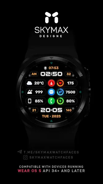 Wyvern Watch Face screenshot 1