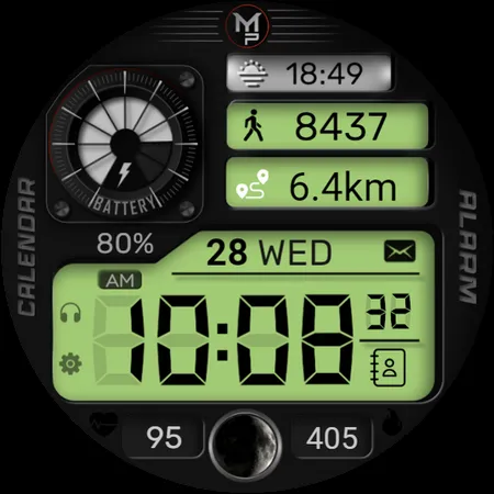 RECKONER - Digital watch face screenshot 13