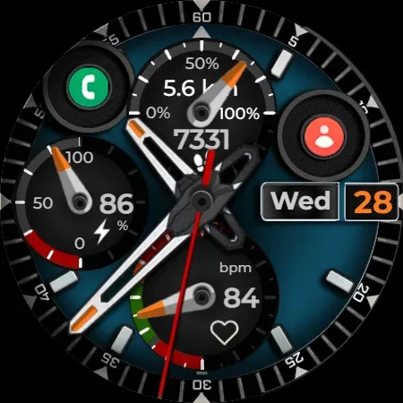 Watch Face CUE153 screenshot 12