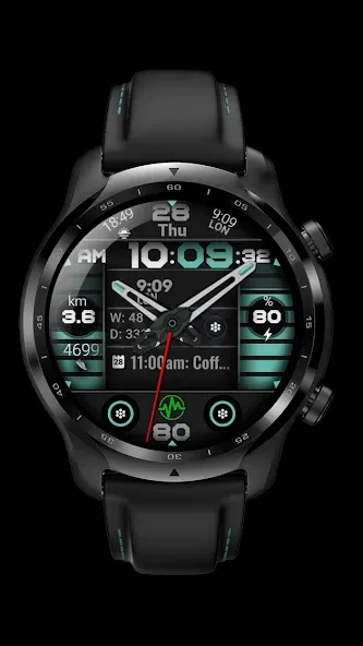 Analog Watch Face CUE137 screenshot 5