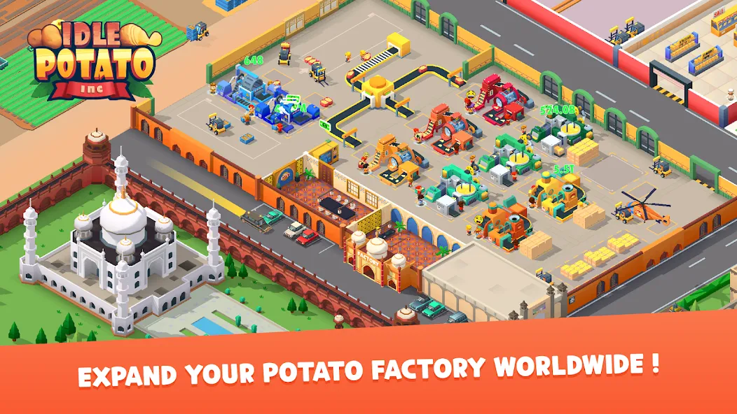 Potato Inc - Tycoon, Idle screenshot 2