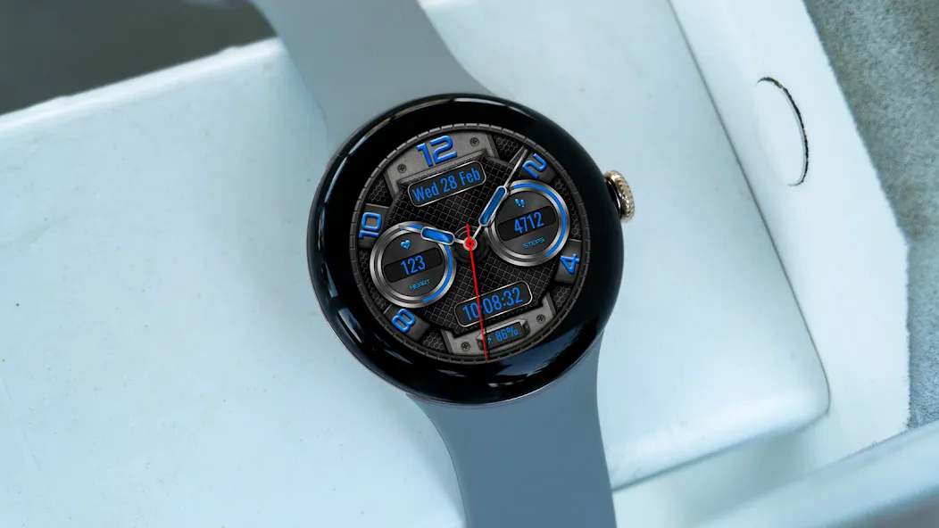 Hybrid KROIF URX90 Watch face screenshot 6