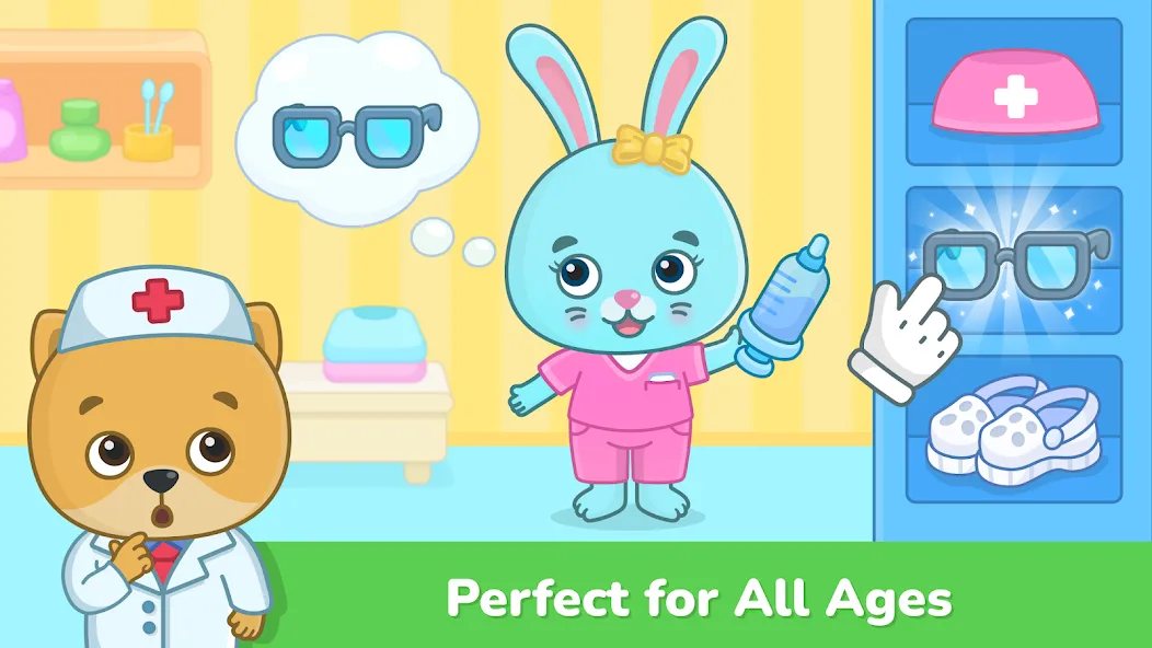 Kids doctor games 2-5 year old screenshot 4