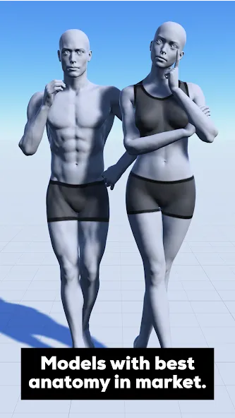 Magic Poser - Art Pose Tool screenshot 2