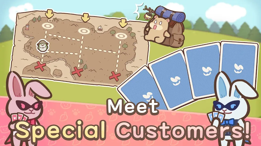 Welcome! Otter Town: cute game screenshot 5