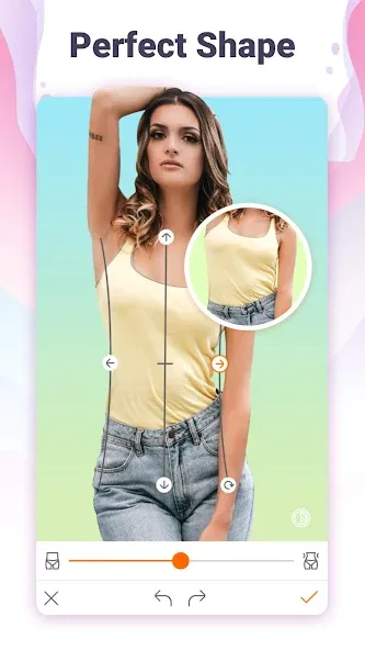 Hotune Body Editor - 페이스 인물사진 screenshot 8