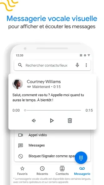 Téléphone de Google screenshot 3