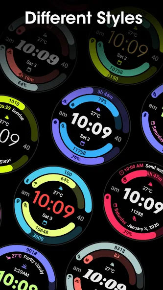 MDS06 Sport Watch Face screenshot 6