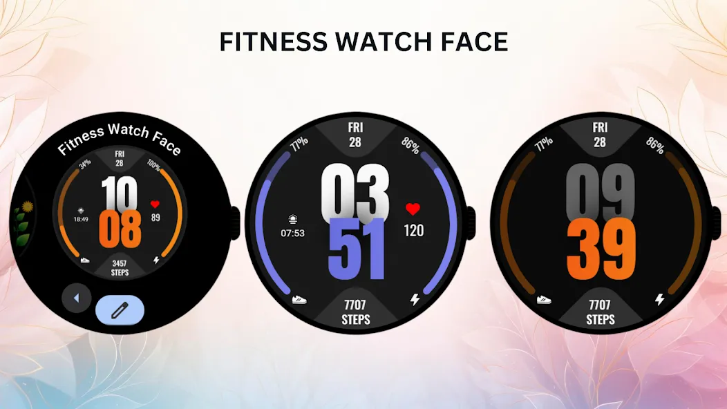 Fitness Watch Face screenshot 3