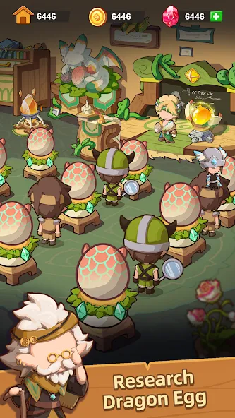Idle Dragon School—Tycoon Game screenshot 1