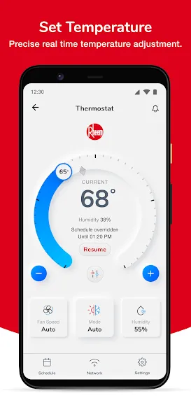 Rheem EcoNet screenshot 2