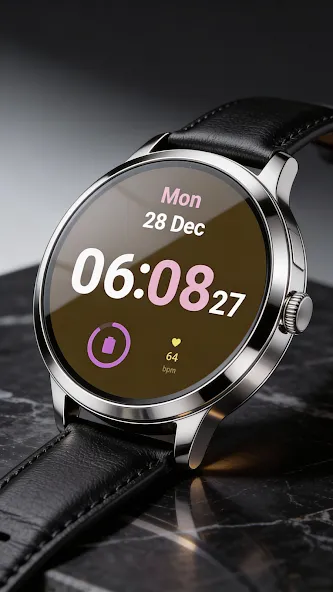 Minimal-Clean Time Watch screenshot 4
