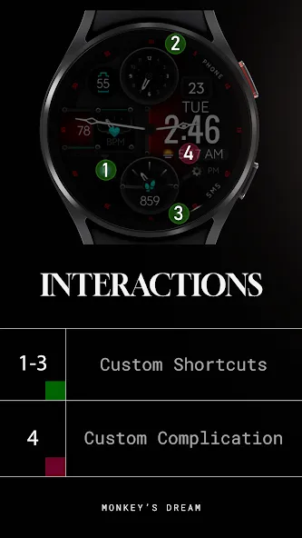 Dream 108 - Hybrid Watch Face screenshot 8