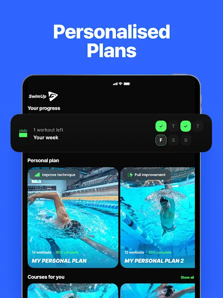 SwimUp - Swimming Training screenshot 14
