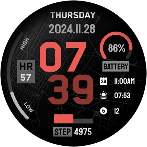 MW16 City Digital Watch screenshot 17