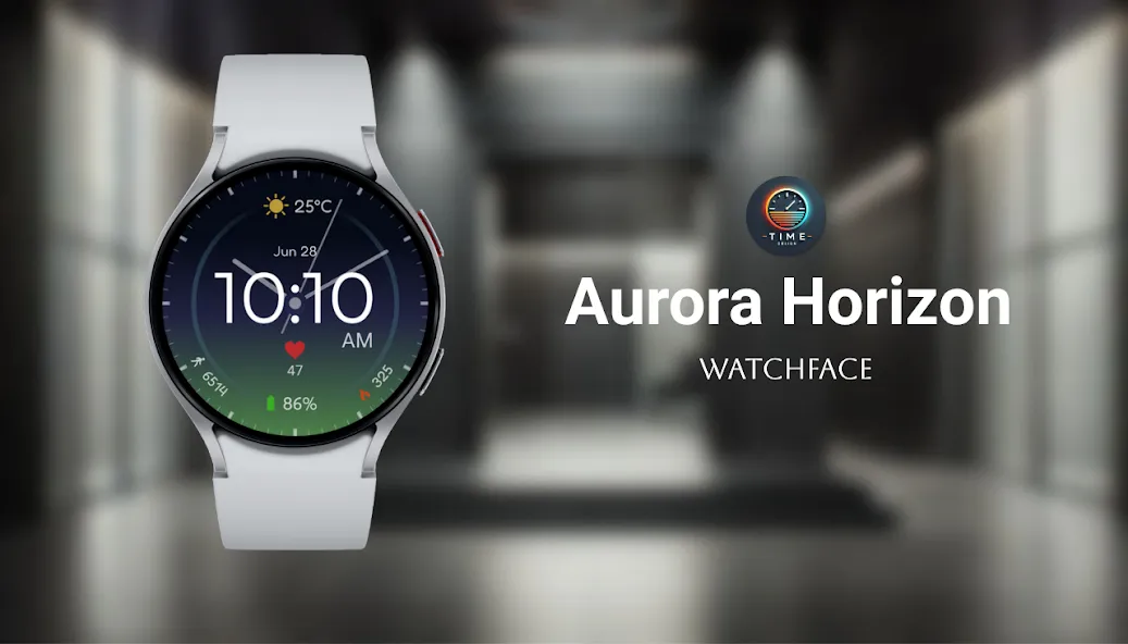 Aurora Horizon Watch Face screenshot 1