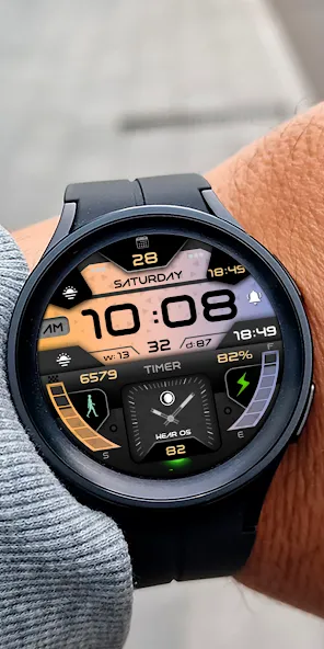 Hybrid ELLORO Watch face screenshot 2