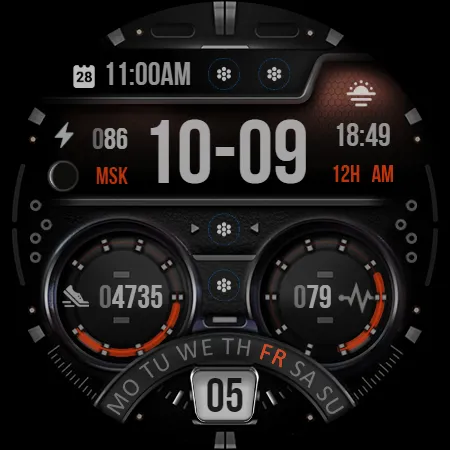 KF138 Watch face screenshot 9