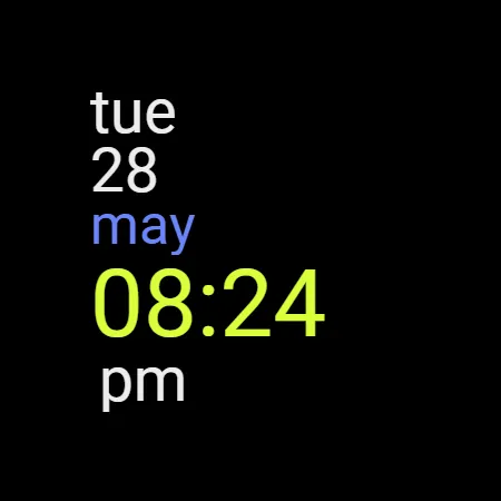 Something Large: Watchface screenshot 10