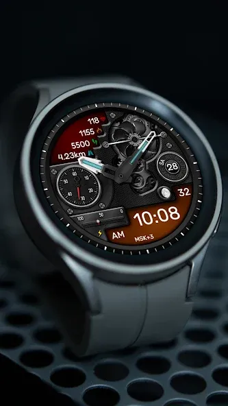Hybrid GIIS URX78 Watch face screenshot 2