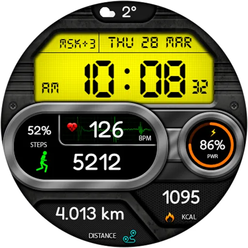 DIGI SARTUM URX54 Watch face screenshot 17