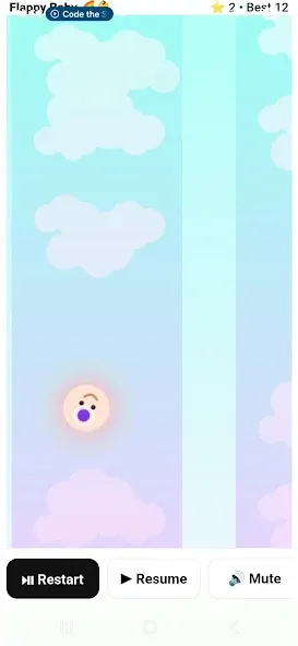 Flappy Baby screenshot 1