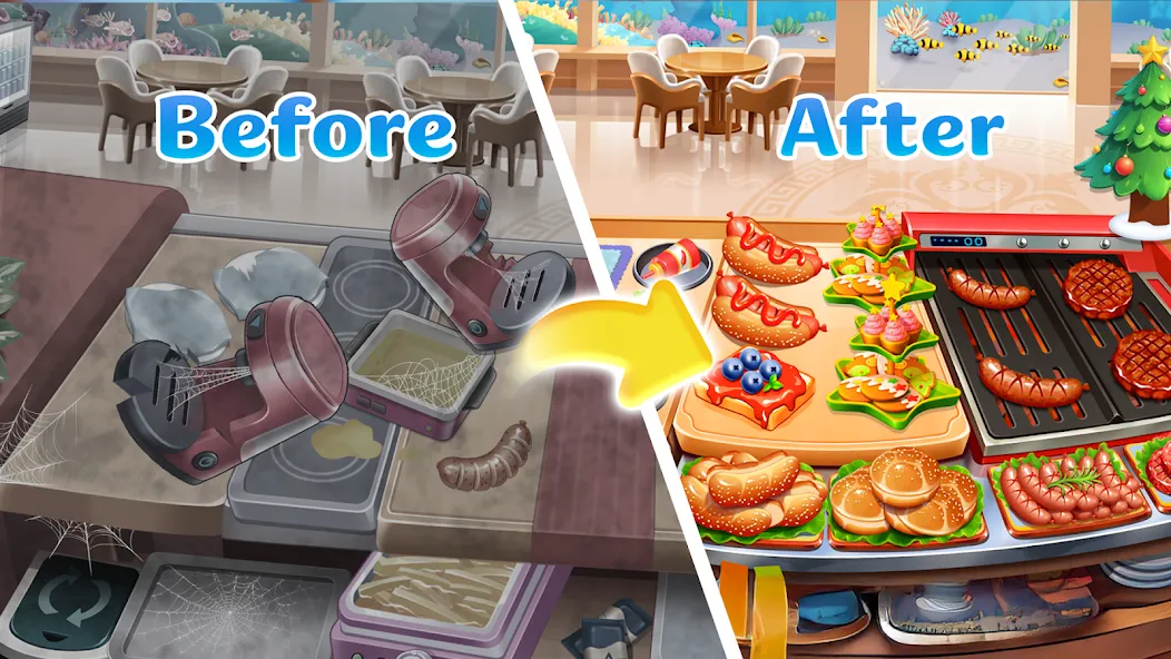 Cooking Aquarium - A Star Chef screenshot 3