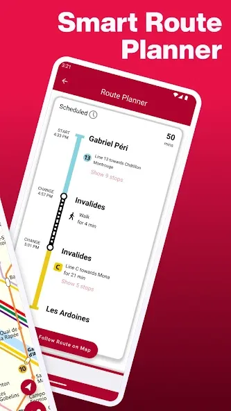 Paris Metro - Map and Routes screenshot 2