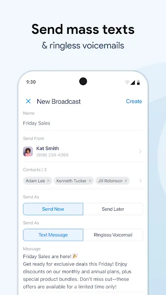 Business Texting with Salesmsg screenshot 6