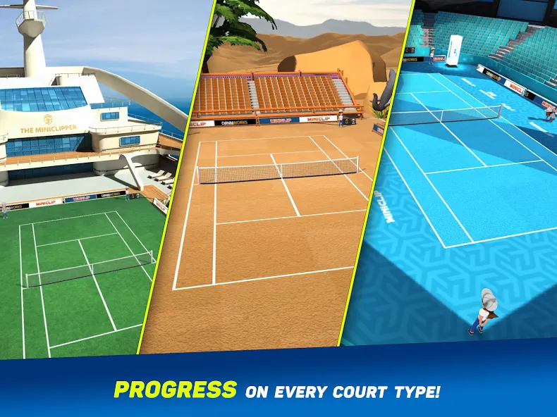 Mini Tennis: Perfect Smash screenshot 18