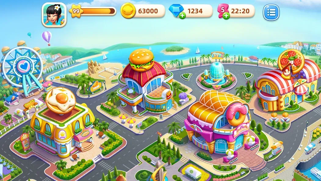 Cooking City - jeux de cuisine screenshot 6