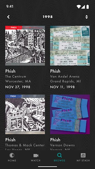 LivePhish screenshot 7