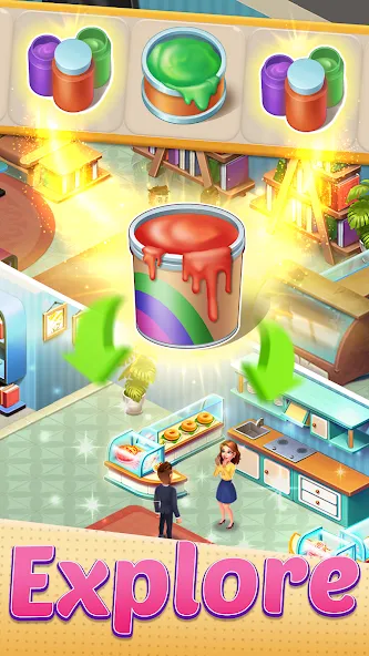 Merge City - Decor Mansion screenshot 2