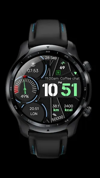 Info Watch Face crc035 screenshot 8