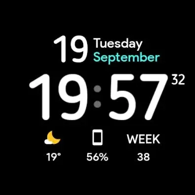 Minimal Visual: Watch face screenshot 9