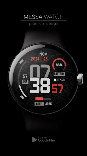 MW14 City Digital Watch screenshot 1