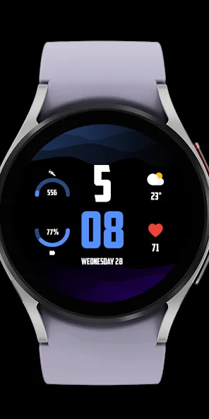 Nighty Digital 26 - watch face screenshot 5