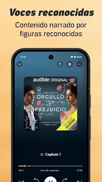 Audible:audiolibros y podcasts screenshot 6