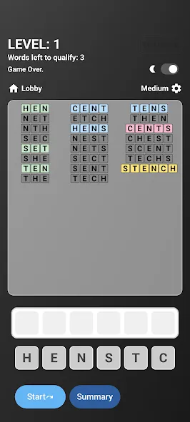 Andygrams Anagram Word Puzzles screenshot 7