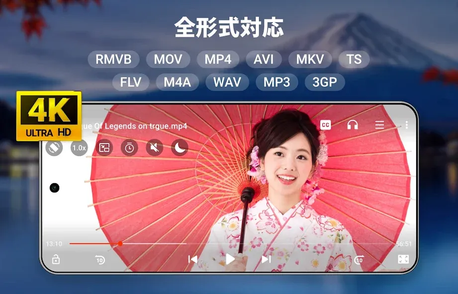 ビデオプレーヤー, 動画再生 screenshot 1