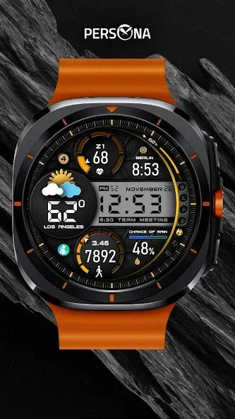 PER009 Sport Watch Face Mesa screenshot 28