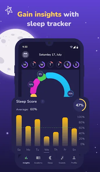 Sleep Tracker & Alarm - Moonap screenshot 3