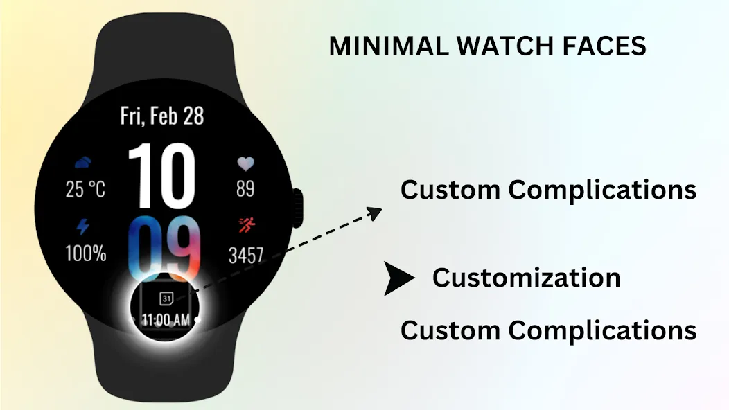 Minimal Watch Faces screenshot 4