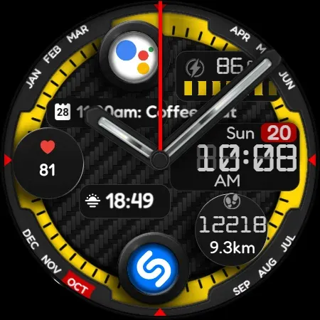 Watch Face CUE130 screenshot 13
